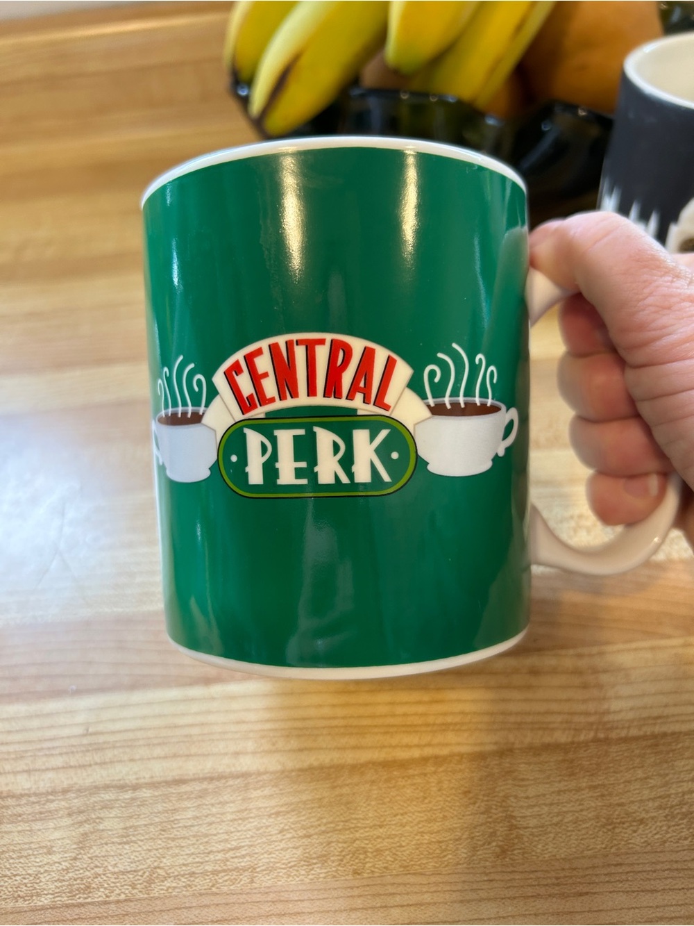 Friends Central Perk Green Coffee Mug